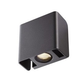 Mana out applique en saillie extérieure anthracite 3000K IP65 variable