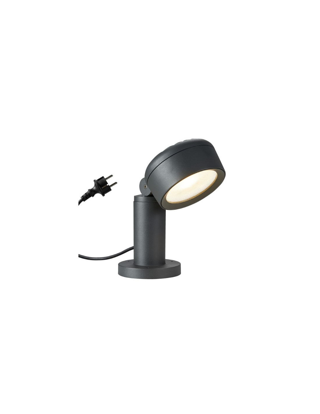 Mydlana pole lampadaire d extérieur anthracite 3000/4000K IP65 variable