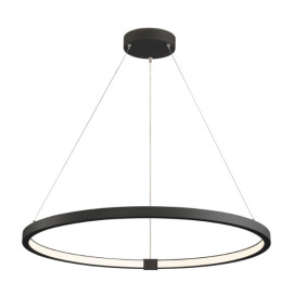 Parsec 80 DALI suspension intérieure LED noire 3000/4000K