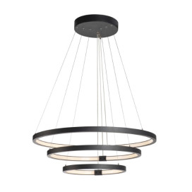 Parsec TRIO DALI suspension intérieure LED noire 3000/4000K