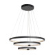 Parsec TRIO DALI suspension intérieure LED noire 3000/4000K