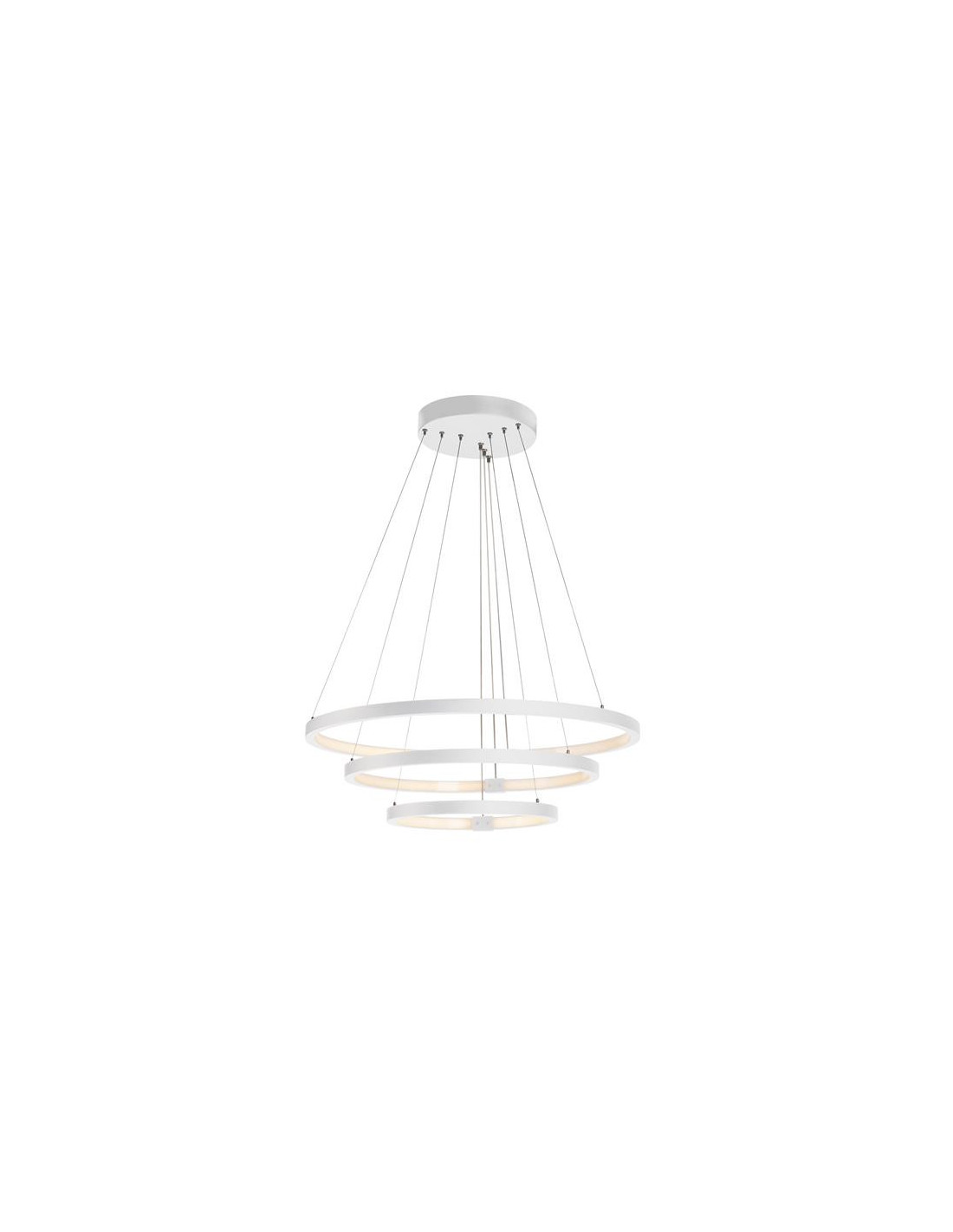 Parsec TRIO DALI suspension intérieure LED blanche 3000/4000K