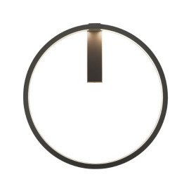 Parsec 60 DALI applique en saillie intérieure LED noire 3000/4000K