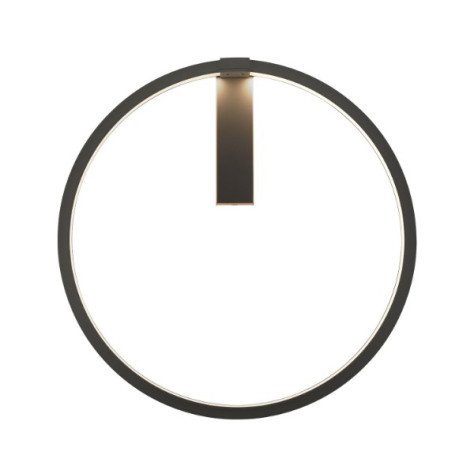 Parsec 60 DALI applique en saillie intérieure LED noire 3000/4000K