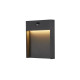 Flatt sensor applique en saillie extérieure LED 3000K IP65 anthracite