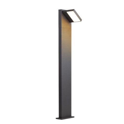 Abridor pole 100 lampadaire extérieur LED IP55 anthracite 3000/4000K