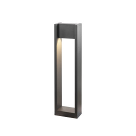 Quad pole lampadaire extérieur LED 3000K anthracite