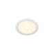 Senser 18 encastré intérieur de plafond LED rond blanc 3000K
