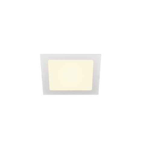 Senser 18 encastré intérieur de plafond LED carré blanc 3000K