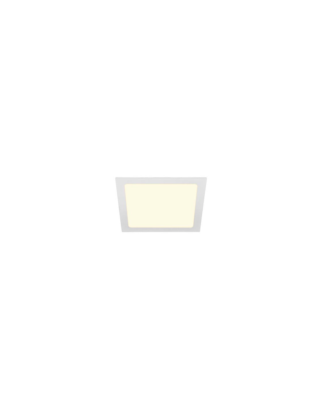 Senser 24 encastré intérieur de plafond LED carré blanc 3000K