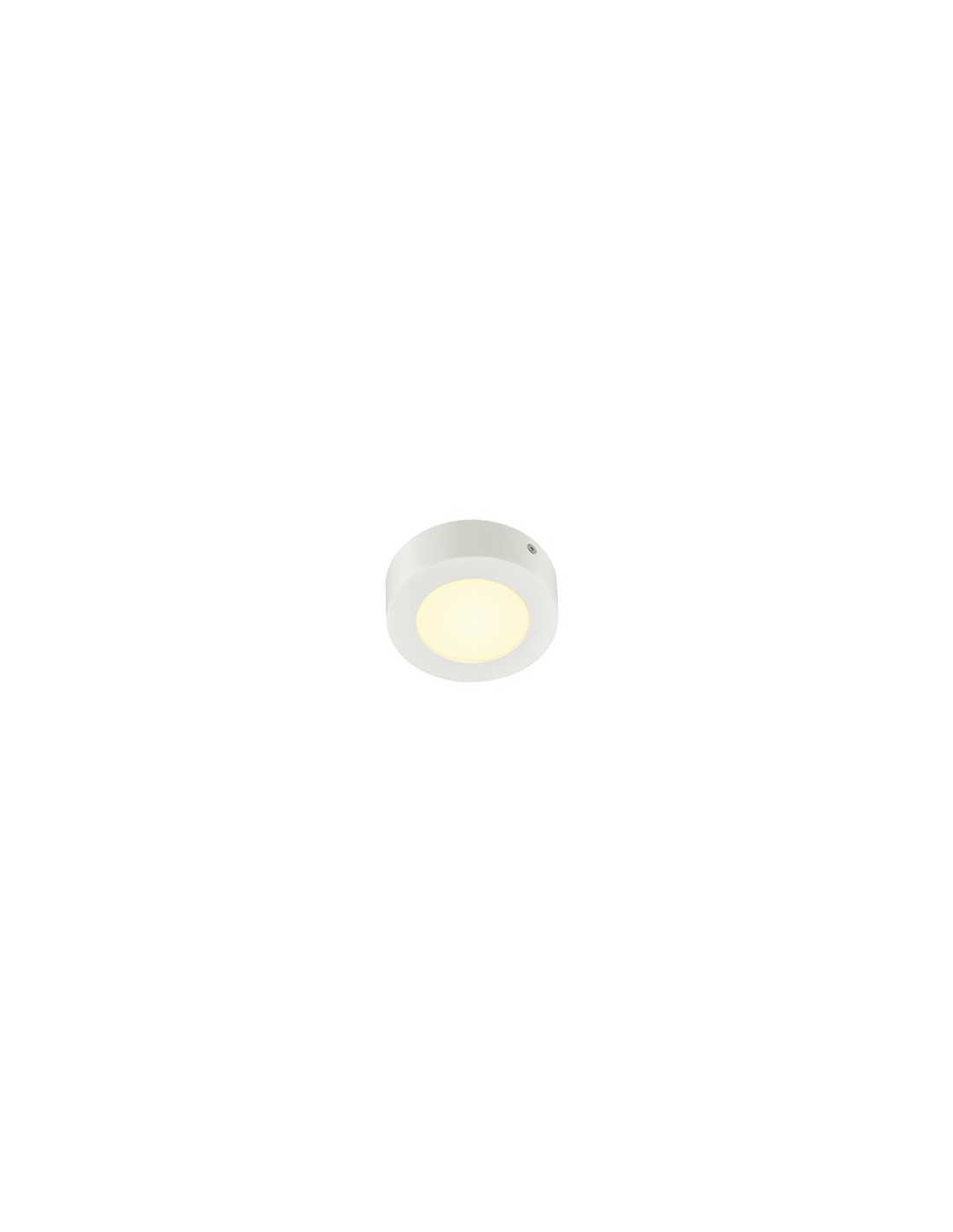 Senser 12 plafonnier en saillie intérieur LED rond blanc 3000K