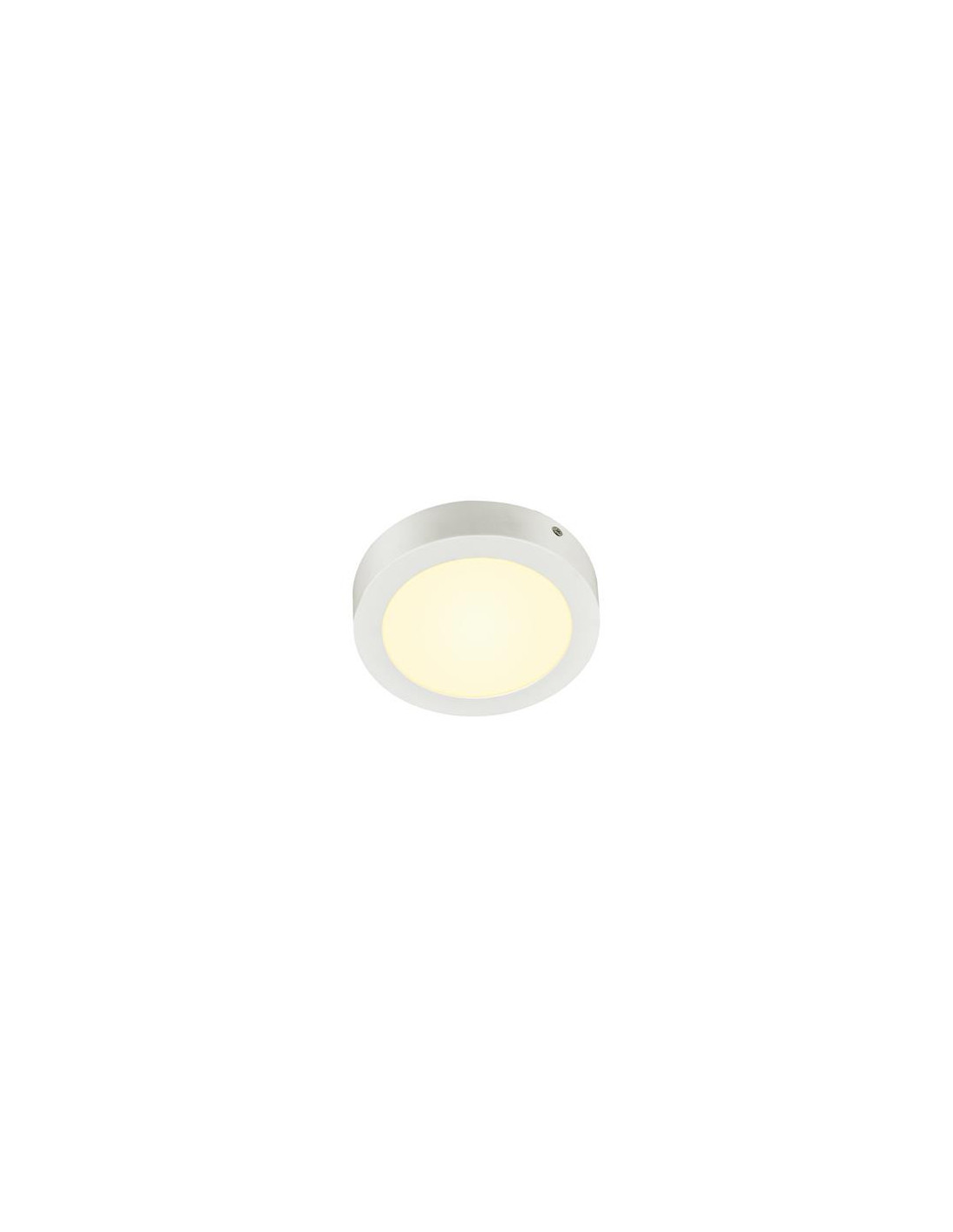 Senser 18 plafonnier en saillie intérieur LED rond blanc 3000K