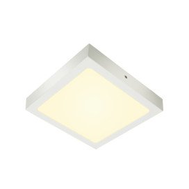 Senser 24 plafonnier en saillie intérieur LED carré blanc 3000K