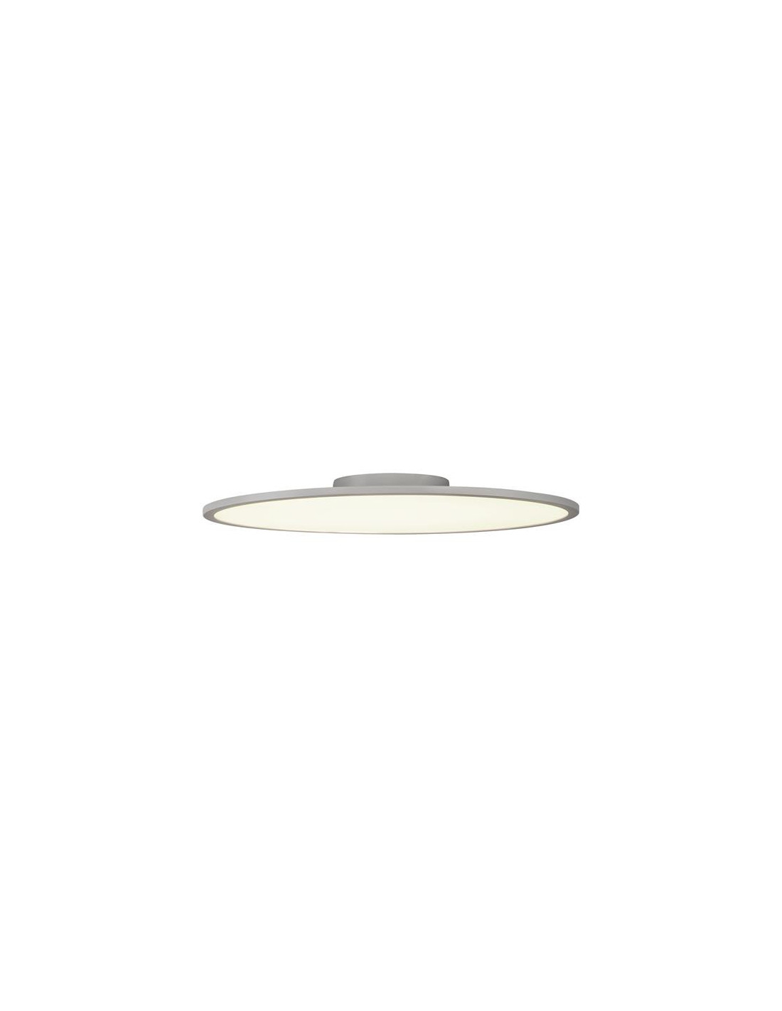Panel 60 DALI plafonnier en saillie intérieur LED rond gris 4000K