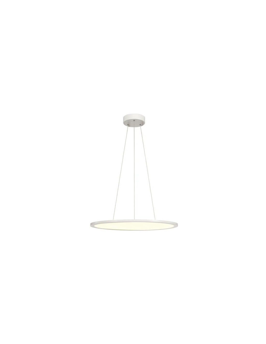 Panel 60 DALI suspension intérieure LED ronde blanche 3000K
