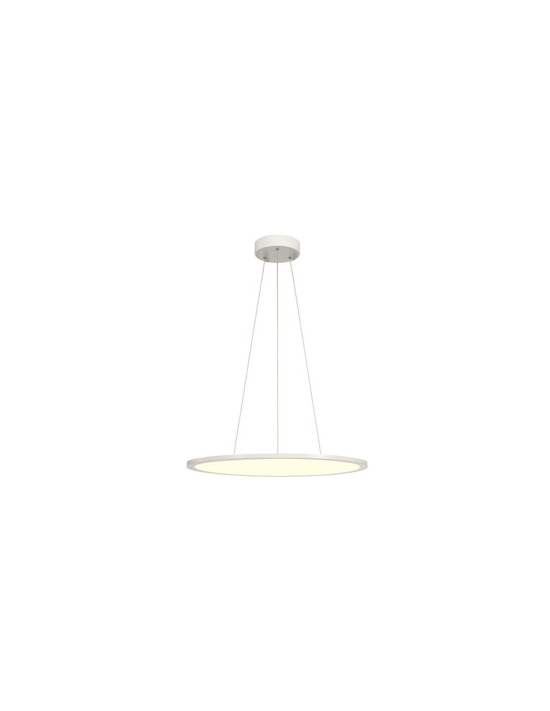 Panel 60 DALI suspension intérieure LED ronde blanche 4000K