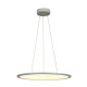 Panel 60 DALI suspension intérieure LED ronde grise 3000K