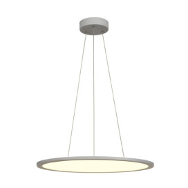 Panel 60 DALI suspension intérieure LED ronde grise 4000K
