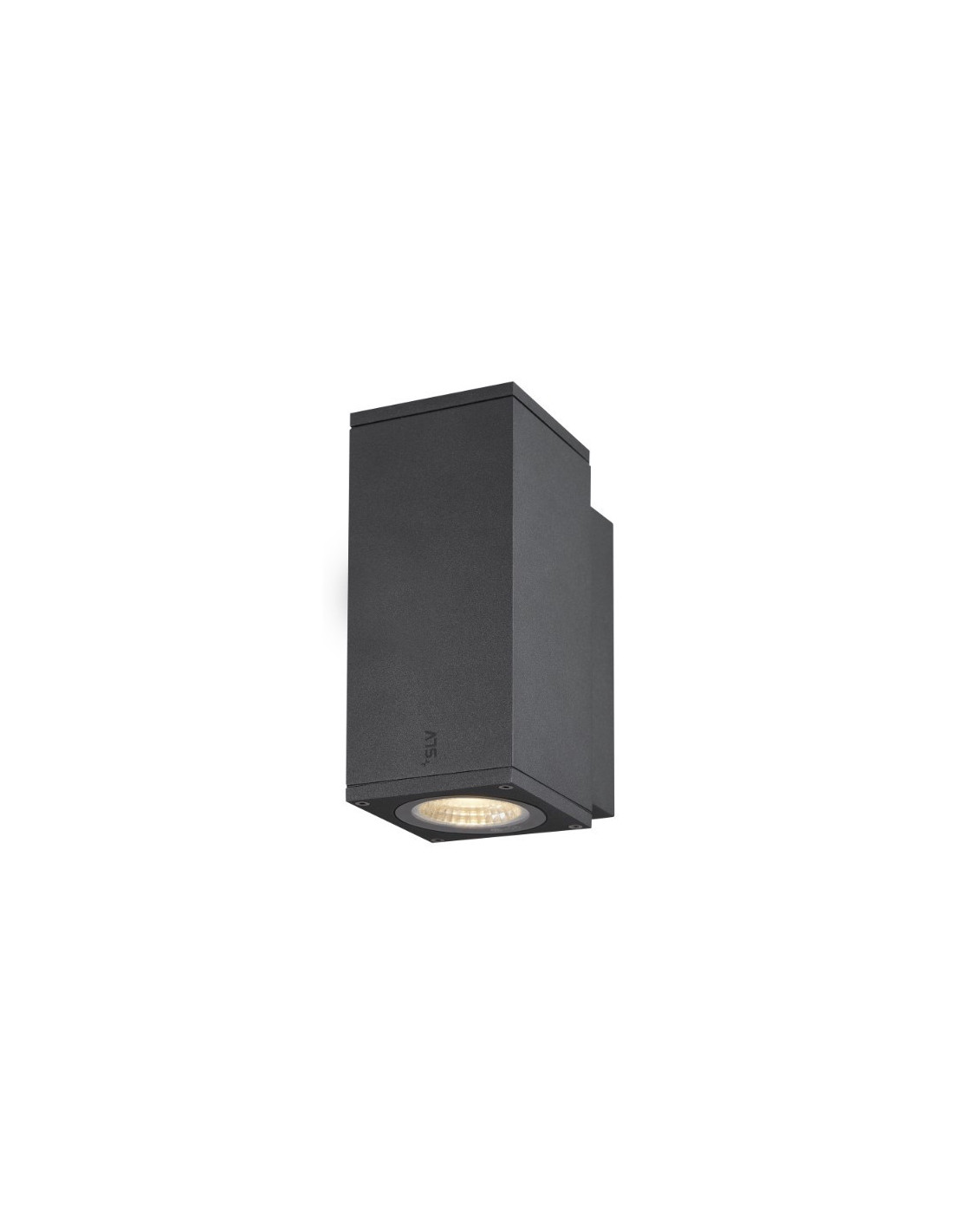 Enola square S applique apparente single LED outdoor anthracite