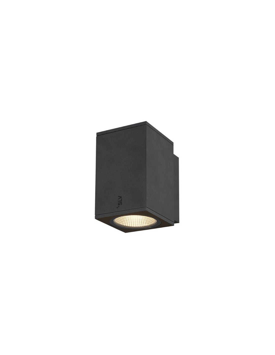 Enola square M applique apparente single LED outdoor anthracite