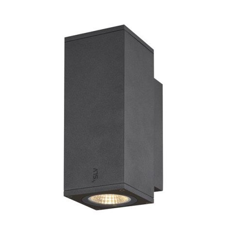 Enola square up/down S applique apparente LED outdoor anthracite