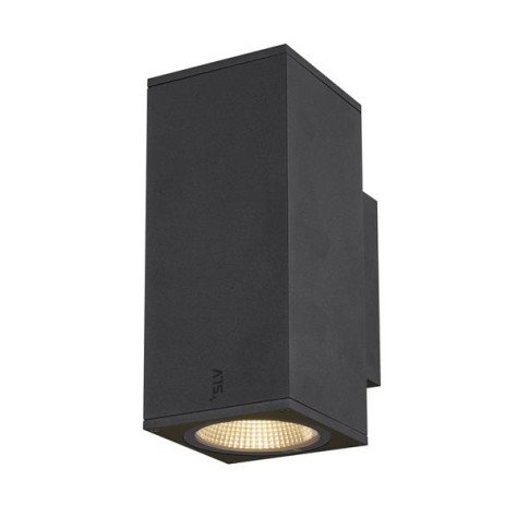 Enola square up/down M applique apparente LED outdoor anthracite