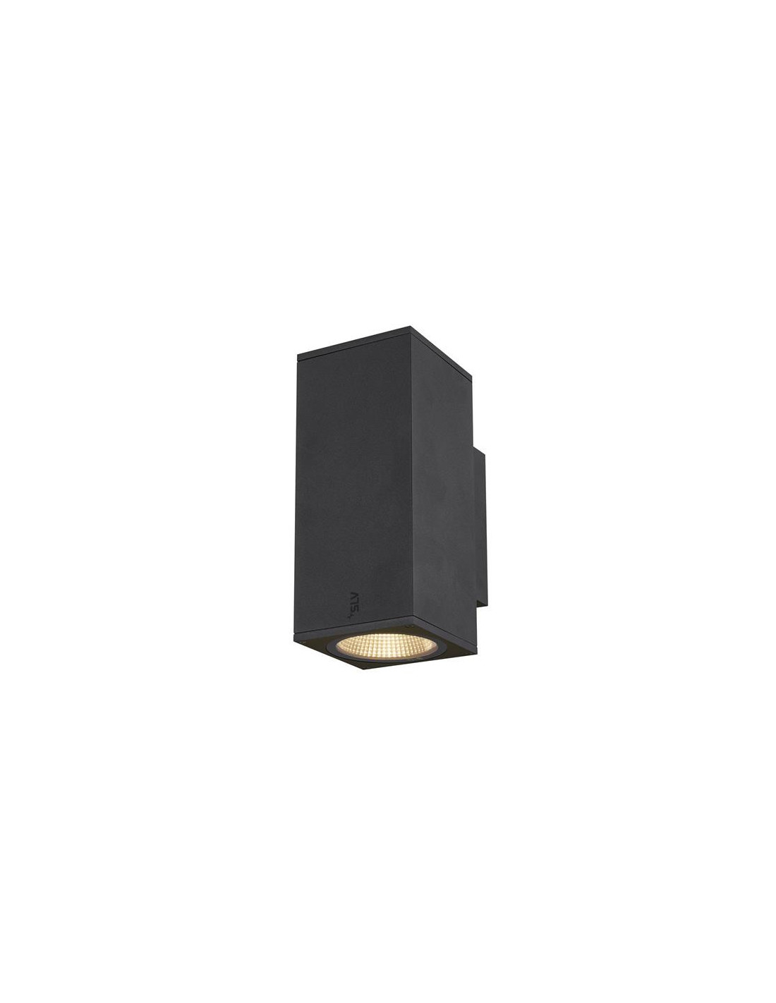 Enola square up/down M applique apparente LED outdoor anthracite