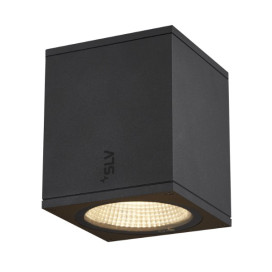 Enola square M plafonnier apparent LED outdoor anthracite