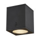 Enola square M plafonnier apparent LED outdoor anthracite