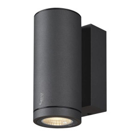 Enola round S applique apparente single LED outdoor anthracite