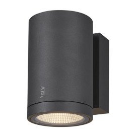 Enola round M applique apparente single LED outdoor anthracite
