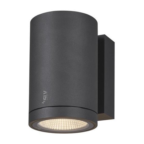 Enola round M applique apparente single LED outdoor anthracite