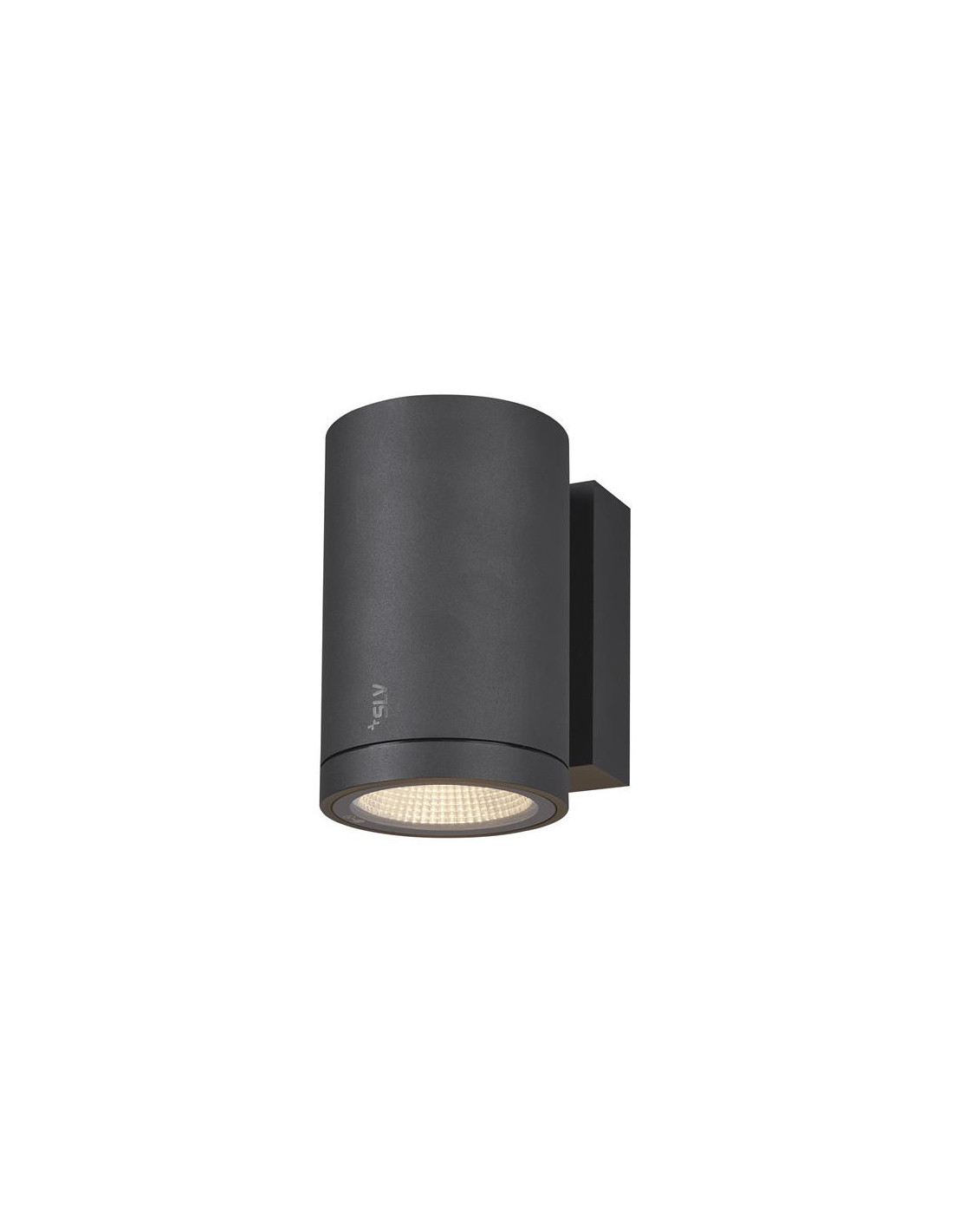 Enola round M applique apparente single LED outdoor anthracite