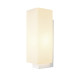 Quadrass applique apparente indoor E27 blanche