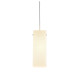 Quadrass suspension indoor E27 blanche