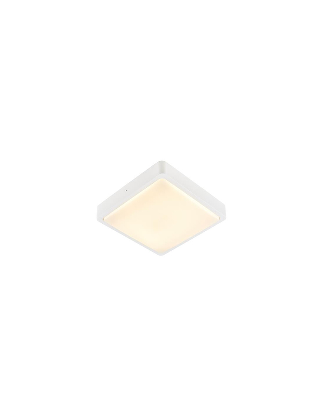 Ainos square sensor applique/plafonnier LED outdoor blanc comm CCT 3000/4000 K