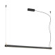 Noya PD phase suspension LED noire CCT Switch 2700/3000K