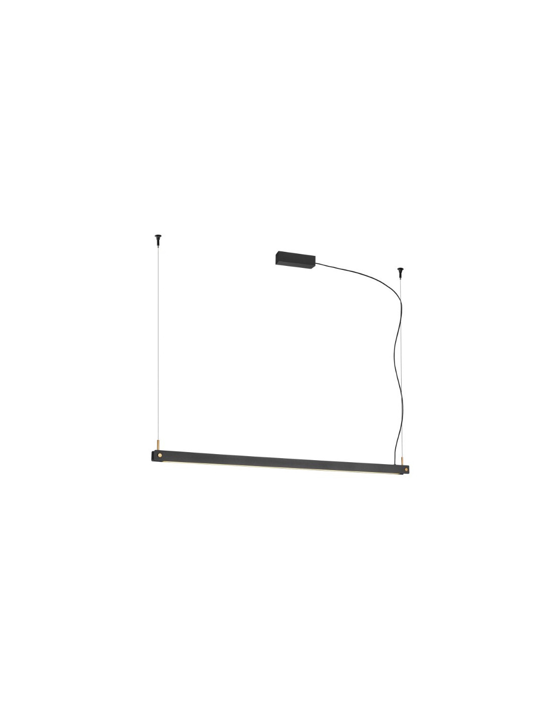 Noya PD phase suspension LED noire CCT Switch 2700/3000K