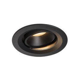 Numinos move DL M plafonnier encastré LED noir/noir 2700K 40° inclin/pivo