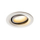 Numinos move DL M plafonnier encastré LED blanc/blanc 2700K 20° inclin/pivo