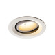 Numinos move DL M plafonnier encastré LED blanc/blanc 2700K 55° inclin/pivo
