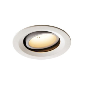 Numinos move DL M plafonnier encastré LED blanc/blanc 3000K 20° inclin/pivo