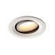 Numinos move DL M plafonnier encastré LED blanc/blanc 3000K 20° inclin/pivo
