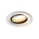 Numinos move DL M plafonnier encastré LED blanc/blanc 3000K 40° inclin/pivo