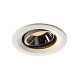 Numinos move DL M plafonnier encastré LED blanc/chromé 3000K 40° inclin/pivo
