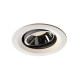 Numinos move DL M plafonnier encastré LED blanc/chromé 4000K 20° inclin/pivo
