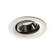 Numinos move DL M plafonnier encastré LED blanc/chromé 4000K 40° inclin/pivo