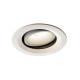 Numinos move DL M plafonnier encastré LED blanc/blanc 4000K 55° inclin/pivo