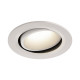Numinos move DL L plafonnier encastré LED blanc/blanc 4000K 40° inclin/pivo