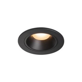 Numinos DL S plafonnier encastré LED noir/noir 2700K 20°